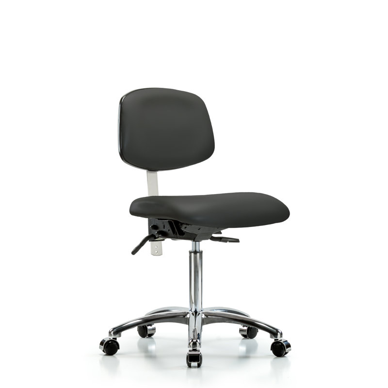 Chaise de travail Mia, Roulettes, Anthracite, Non inclus