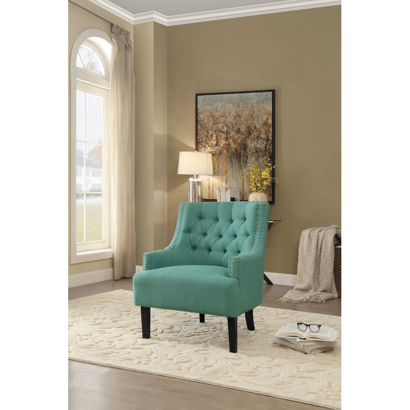 Upholstered Wingback Chair, null