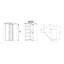 Alvara 2 Door Corner Wardrobe-986959434