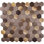 11.25" x 11.25"  Metal Mosaic Wall Tile
