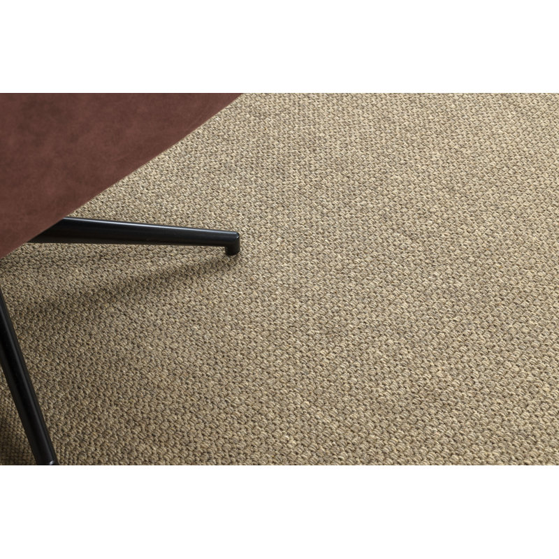Pillucere Solid Colour Wool Flatweave Area Rug, Rectangular 160 x 230 cm
