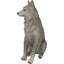 Figurine de cris de loup gris gris