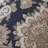 Akain Hand Tufted Wool Eco-Friendly Area Rugs - Round, Blue Color, Floral Modern Design, High Pile Thick Handmade Anti Skid Area Rugs for Living Room, Bed Room-1281051038-1313515576