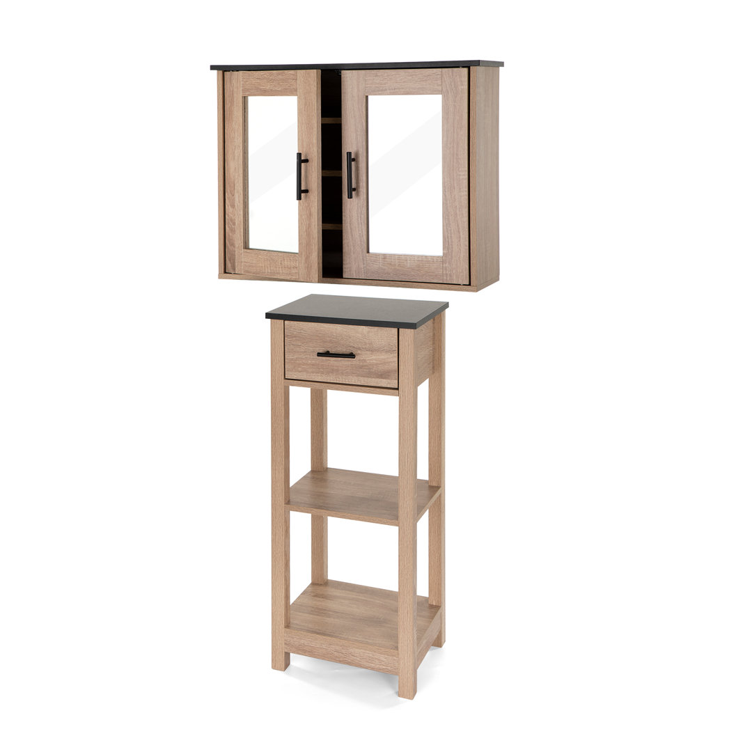 Navion Bathroom Storage Furniture Set Rebrilliant