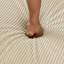 Repose-pieds Modern Living, repose-pieds en velours côtelé