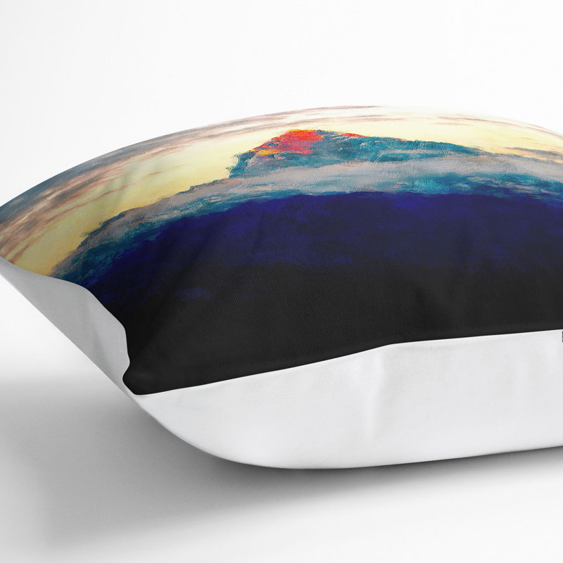 Square Throw Cushion, White, 40cm H x 40cm W x 15cm D