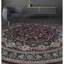Wool Oriental Area Rug in Navy/Rust-50103577
