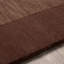 Tapis chocolat en laine fait à la main Dolma-22223369