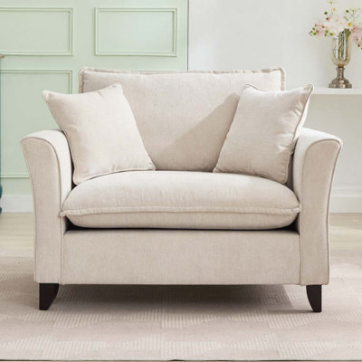 Fauteuil surdimensionné en chenille 46,9 po