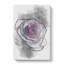 The Pale Purple Rose - Wrapped Canvas Drawing - Wrapped Canvas-56660955