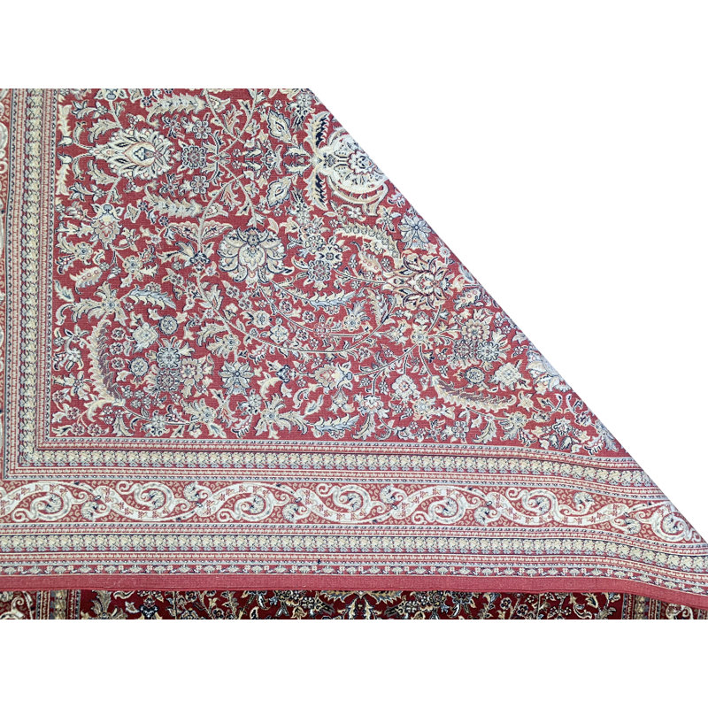 Rectangle Machine Tufted Silk Area Rug