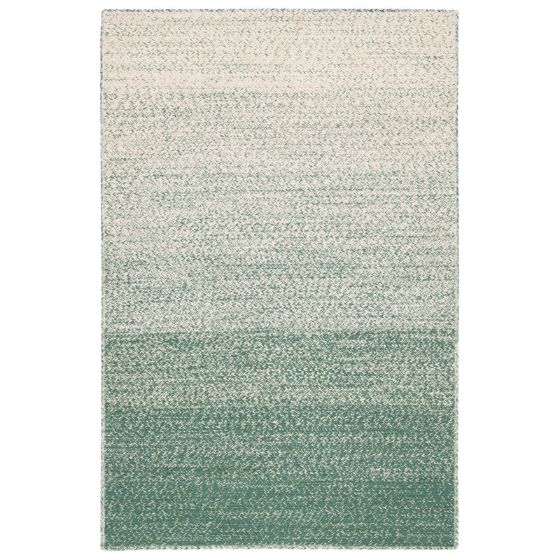 Tapis naturel / vert Dequavius, Rectangle 3 pi x 5 pi