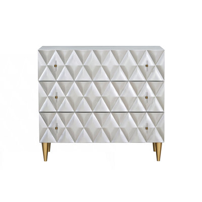 Console avec 3 tiroirs de rangement, armoire d'entrée