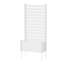 Boîte à fleurs surélevée en PVC avec écran d'intimité - Boîtes de fenêtre d'extérieur polyvalentes pour jardins-118581964