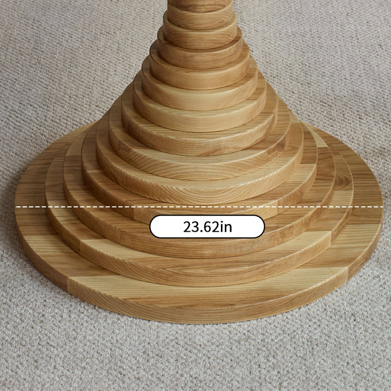 Table ronde spéciale Design créatif 43,3 pouces