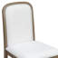 Ensemble de table de salle à manger extensible vintage pour 4 à 6 personnes avec 4 chaises rembourrées-1117140222-1117140220