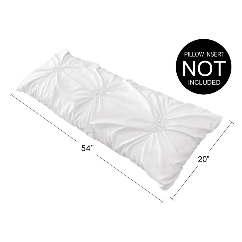 Harper Body Microfiber Pillowcase, White