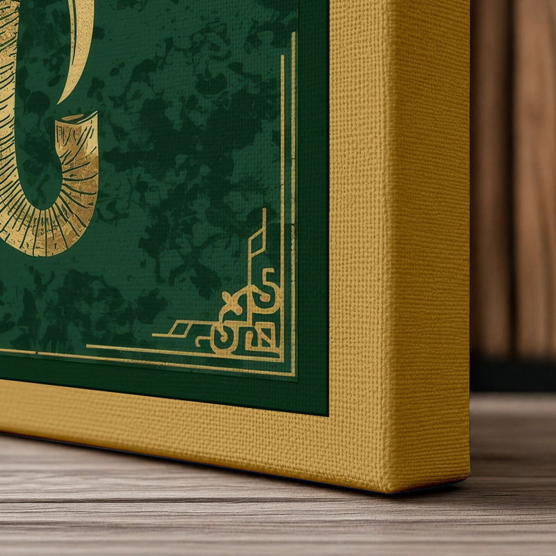Print, 24x16 - 61.0 x 40.6 cm, Ochre Border