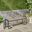 BANC INDUSTRIEL EN BOIS ET MÉTAL-1843864772
