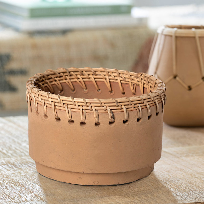 Crimson Planter, 7.5" W