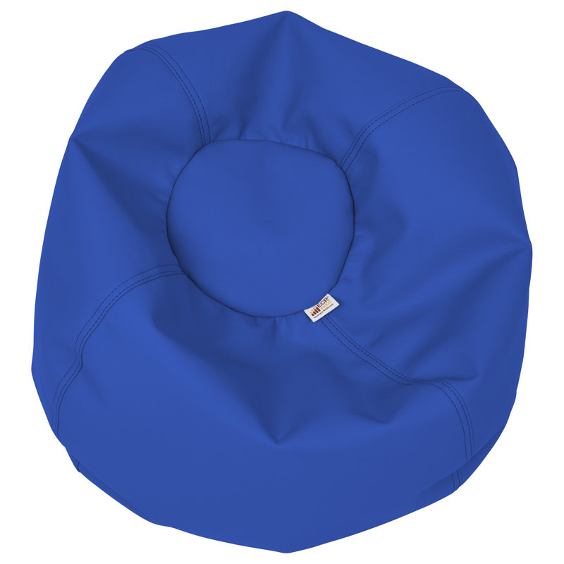 SoftScape Classic Bean Bag, Blue, 11" H x 22" W x 22" D