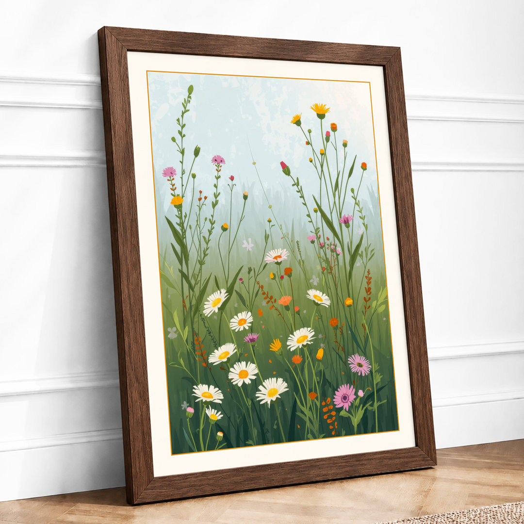 Wildflower Meadow Botanical - Framed Print