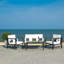Nidhi Eucalyptus 4 - Person Patio Conversation Set with Cushions-877308694