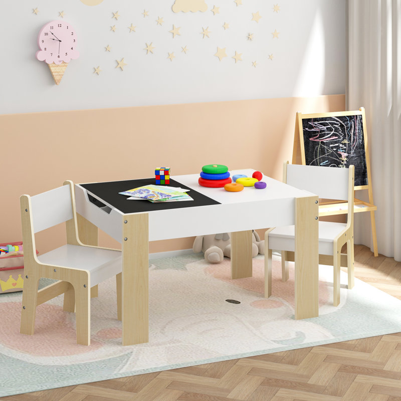 Hassler Kids 3 Piece Rectangular Play Or Activity Table
