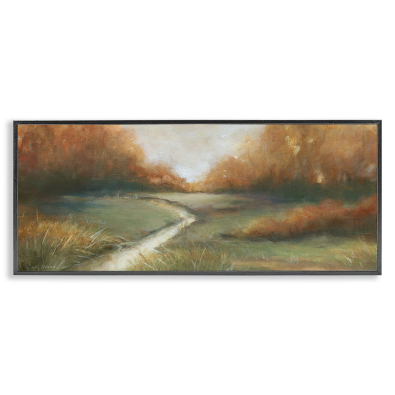 Giclée encadrée, par Creek Robinson, H 10 po x l 24 po, Giclée encadrée noir minuit