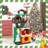 68.9" H Cat Tree for Christmas,  Multi-Level Cat Tower with Christmas Gift Stack Cat Condo and Scratching Post