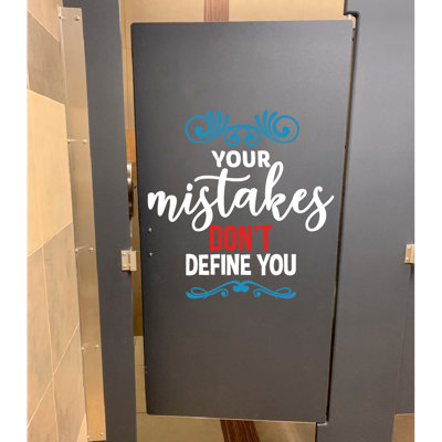 Text & Numbers Door Decal