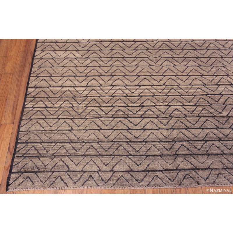 Allover One-of-a-Kind 9'1" X 11'9" Hand Knotted Area Rug