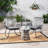 MILAN 3PC CHAT SET