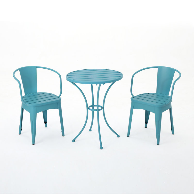 3 Pc Kd Metal Set, Blue