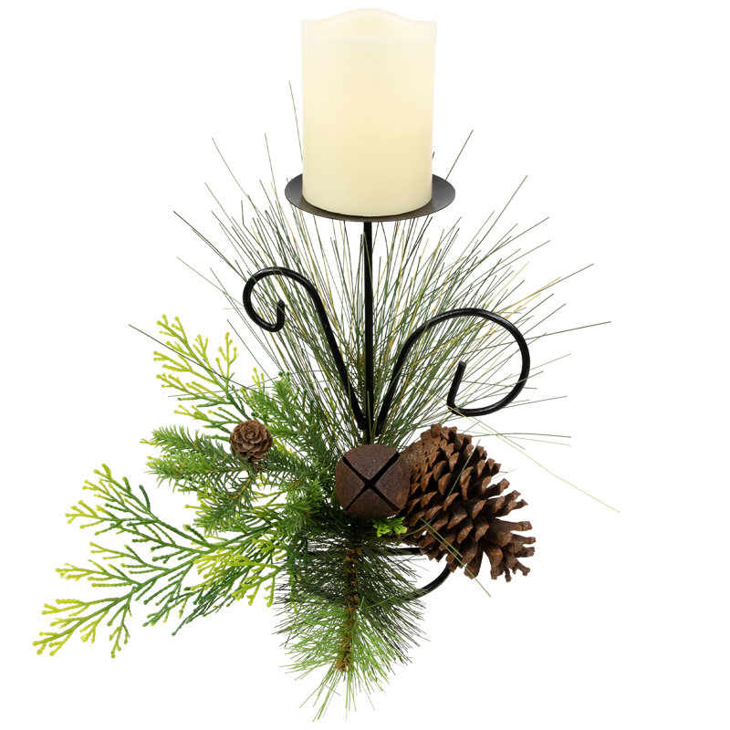 10'' H Metal Tabletop Candle Accessories