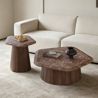 Italian unconventional coffee table set