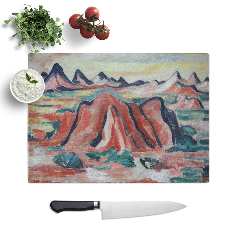 New Mexico by Marsden Hartley Chopping Board, 0.4cm H x 28.5cm W x 39cm L