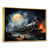 Gold Floater Framed