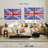 UK Flag License Plate