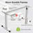 Maurycy 63" Electric Height Adjustable Standing Desk With 4 Casters, 2 Hooks, Big Mouse Pad-967135834