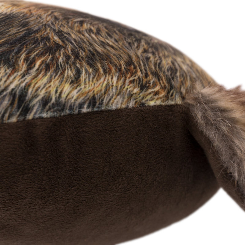 Animal Print Reversible Throw Pillow