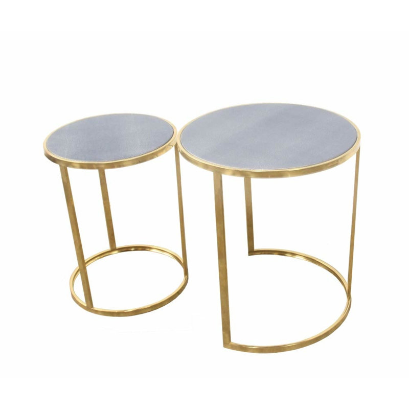 2 tables emboîtables Dulcie