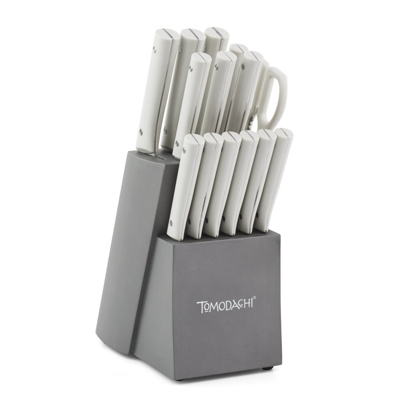 Hampton Forge Tomodachi Fuji - 15 Piece Knife Block Set, Full Tang