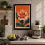 Striped Bloom Botanical - Wrapped Canvas-1634020307-1634020318