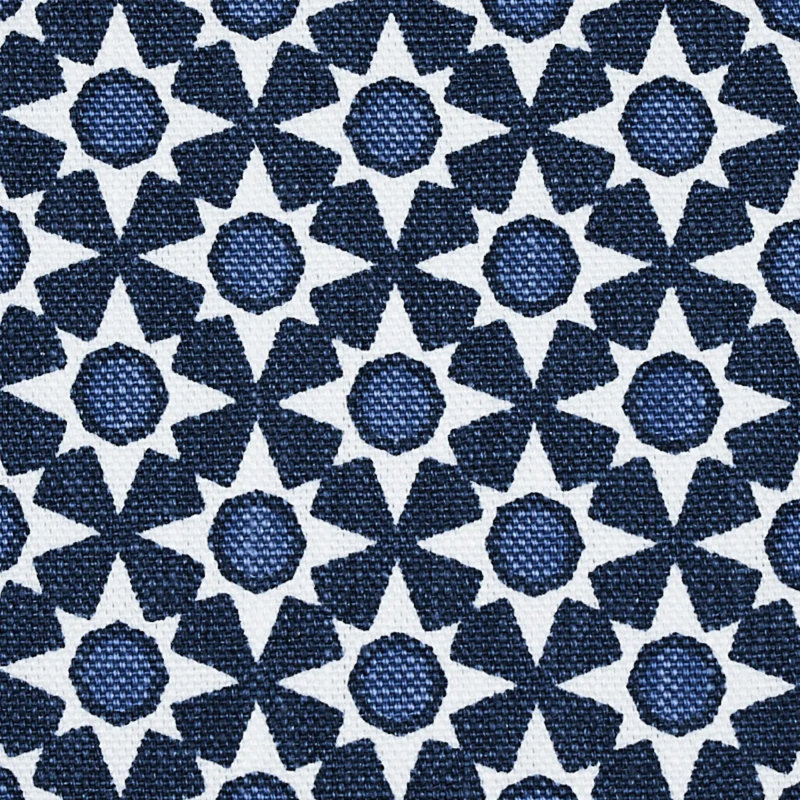 Tissu Serendipity, Bleus