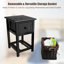 Amoriah Solid Wood Side Table Set