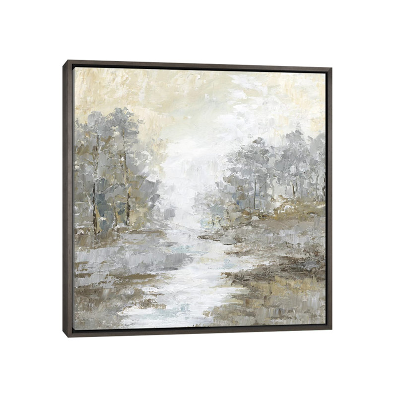 "Babbling Brook I" par Nan, reproduction d’art, Pas de tapis, H 26 po x l 26 po x P 1,5 po