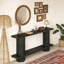 2-Tier Console Table Hallway Table Sofa Table Behind Couch