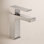 Modern Single-Handle Bathroom Faucet with Drain