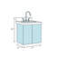 Ensemble de meuble-lavabo simple 37 po Garland